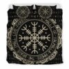 Protection Symbol Viking Quilt Bedding Set