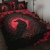 Celtic Raven Viking Quilt Bedding Set