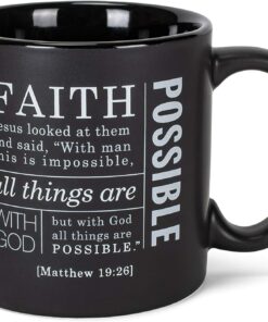 Faith - With God All Things Are Possible Mug