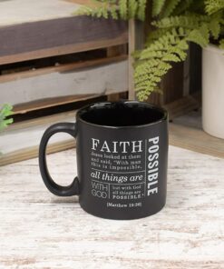 Faith - With God All Things Are Possible Mug