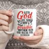 Personalized Coffee Mug With God All Things Are Possible