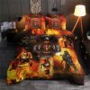 Save Lives Firefighter Quilt Bedding Set