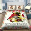 Firefighter Daughter Quilt Bedding Set