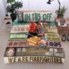 We Are Firefighters Quilt Bedding Set