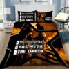 The Firefighter The Myth The Legend Quilt Bedding Set