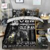 Never Underestimate An Old Man Who Wears Bunker Gear Firefighter Quilt Bedding Set