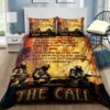 The Call Firefighter Quilt Bedding Set