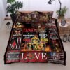 My Dad Is My Hero Fathers Day Firefighter Quilt Bedding Set