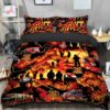 Fireman Fighting Quilt Bedding Set