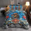 First In Last Out Firefighter Quilt Bedding Set