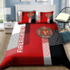 Sweet Firefighter Symbol Quilt Bedding Set