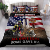 Never Forget Firefigter Quilt Bedding Set