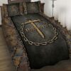 Forgiven God 3D Pattern Print Quilt Bedding Set