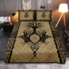 Viking Raven Tree of Life Quilt Bedding Set