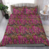 Pink Camouflage Quilt Bedding Set