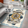 Personalized Tattoo Shop Hold Fast Rug