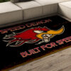 Speed Demon Buil For Speed Hot Rod Rug