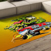 Rat Fink Muscle Car Hot Rod Area Rug