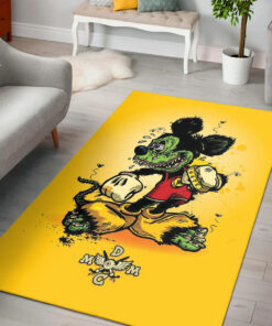 Mickey Mouse Rat Fink Rug