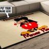Personalized Garage Mouse Fink Rug