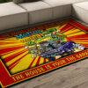 Rat Fink Forget The House How Big Is The Garage Rug