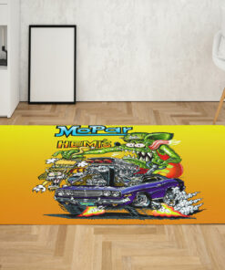 Rat Fink Mopar King Of Hemi's Rug