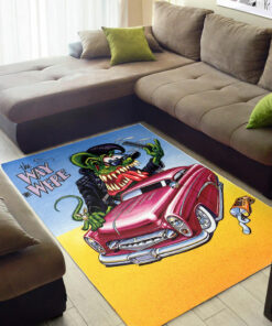 Rat Fink The Way We Were Rug