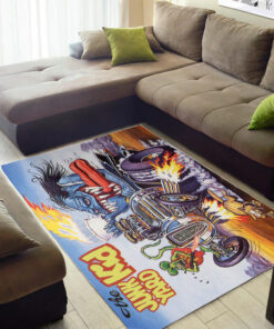Rat Fink The Junk Yard Kid Rug