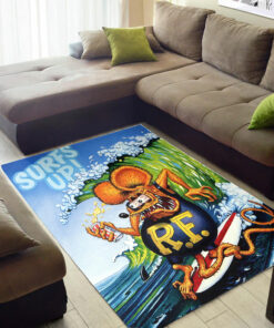Rat Fink Surfs Up Rug