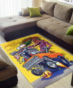 Rat Fink Street Racers Rehab Rug
