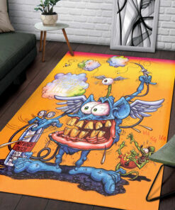 Rat Fink Slam It Rug