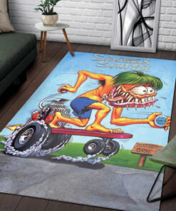 Rat Fink Sidewalk Surfer Rug