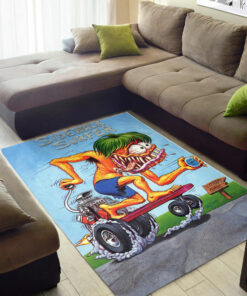 Rat Fink Sidewalk Surfer Rug
