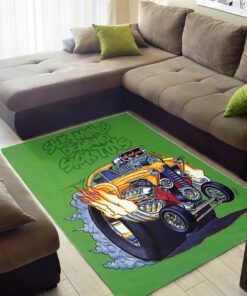Rat Fink Sick Minds Sick Toys Rug