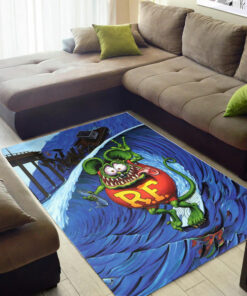 Rat Fink Love To Surf Rug
