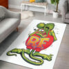Rat Fink Logo Hot Rod Area Rug