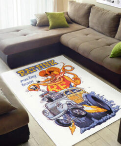 Rat Fink Racing Team Hot Rod Rug