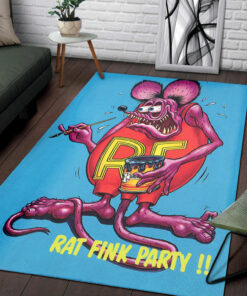 Rat Fink Party Rug