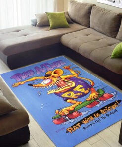Rat A Tude Rat Fink Rug