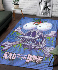 Rat Fink Rad To The Bone Rug