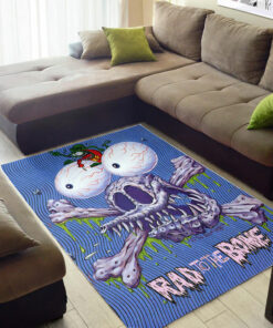 Rat Fink Rad To The Bone Rug