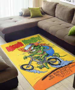 Rat Fink Mom's Monster Rug