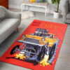 Rat Fink Make Mine Chevy Hot Rod Rug