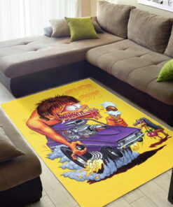 Rat Fink Lover Boy Hot Rod Rug
