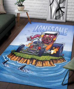 Lonesome Rat Fink Rug