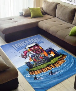 Lonesome Rat Fink Rug
