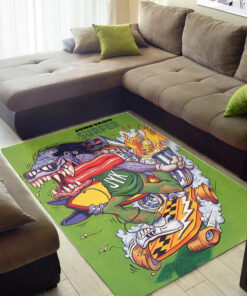 Rat Fink Junkyard Surfer Rug