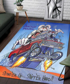 Junkyard Finkster Rat Fink Rug