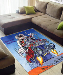 Junkyard Finkster Rat Fink Rug