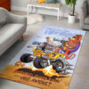 I Must Be Crazy Cause I like Willys Rat Fink Rug